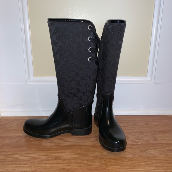 Coach Rainboots